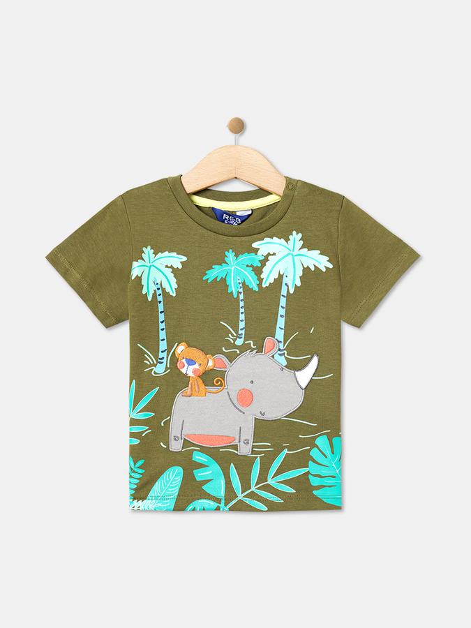 R&B Boys Olive T-Shirts image number 0