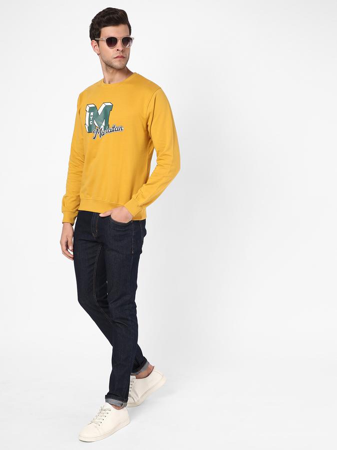 R&B Men Yellow Sweatshirts & Hoodies image number 1