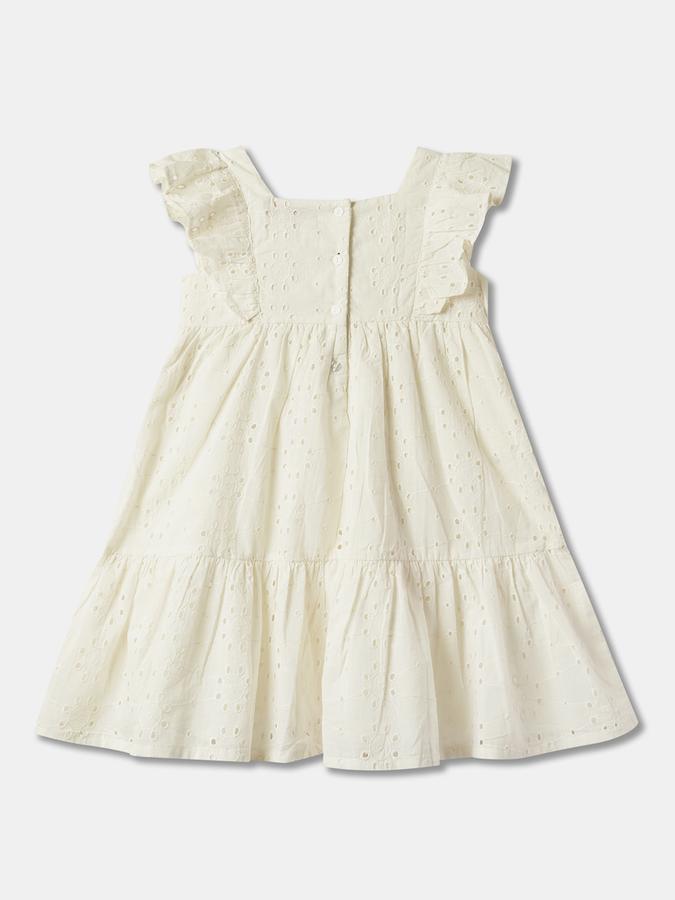 Girls Printed A-Line Dress image number 1