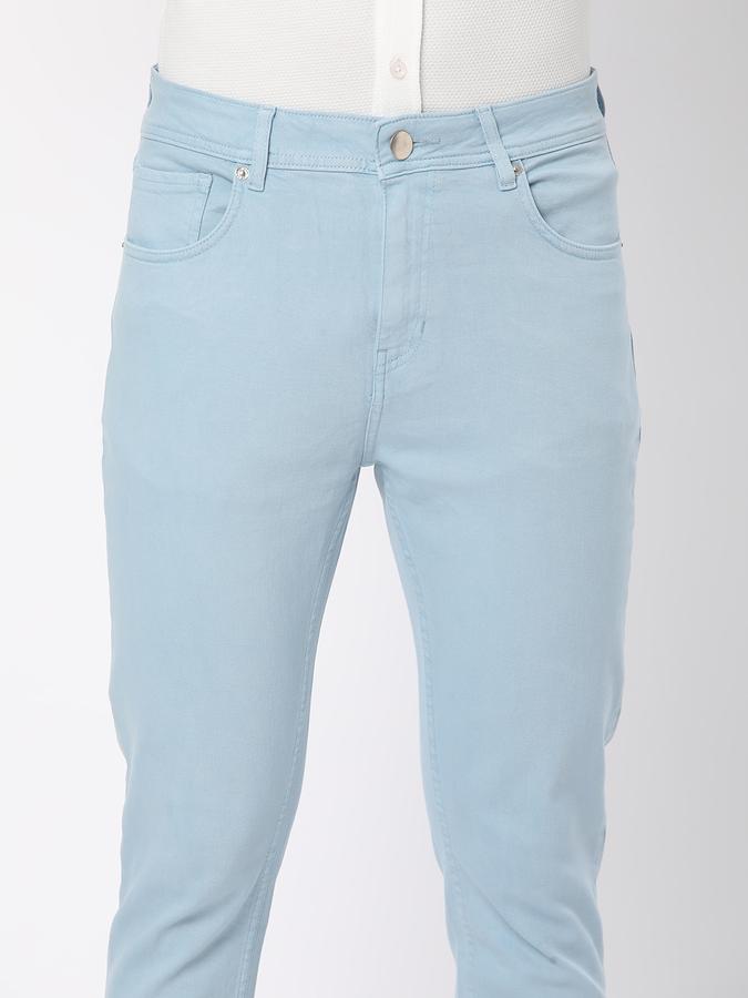 R&B Men's Fashion Carrot Fit Jeans image number 3