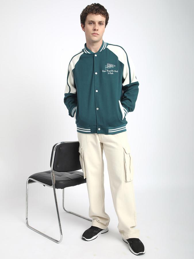 Men Cotton Loose Fit Mid Rise Clean Look Jeans