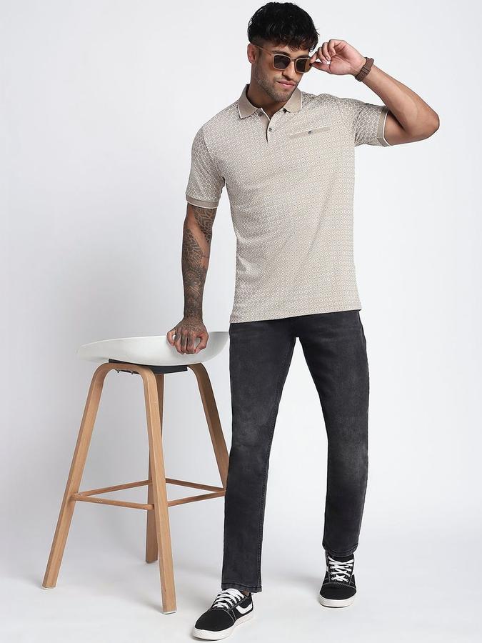 R&B Men Grey Slim Fit Mid-Rise Jeans
