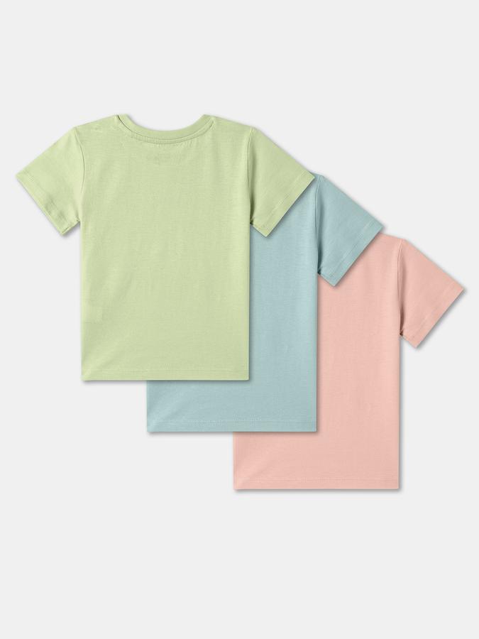 Boys Regular Fit Short Sleeve Crew Neck T-Shirt