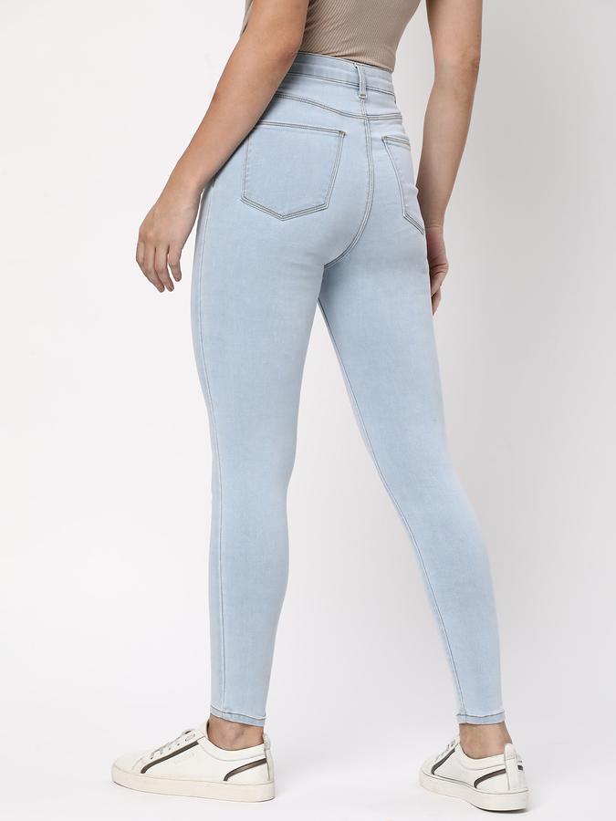 Women Mid-Rise Skinny Jeans image number 2
