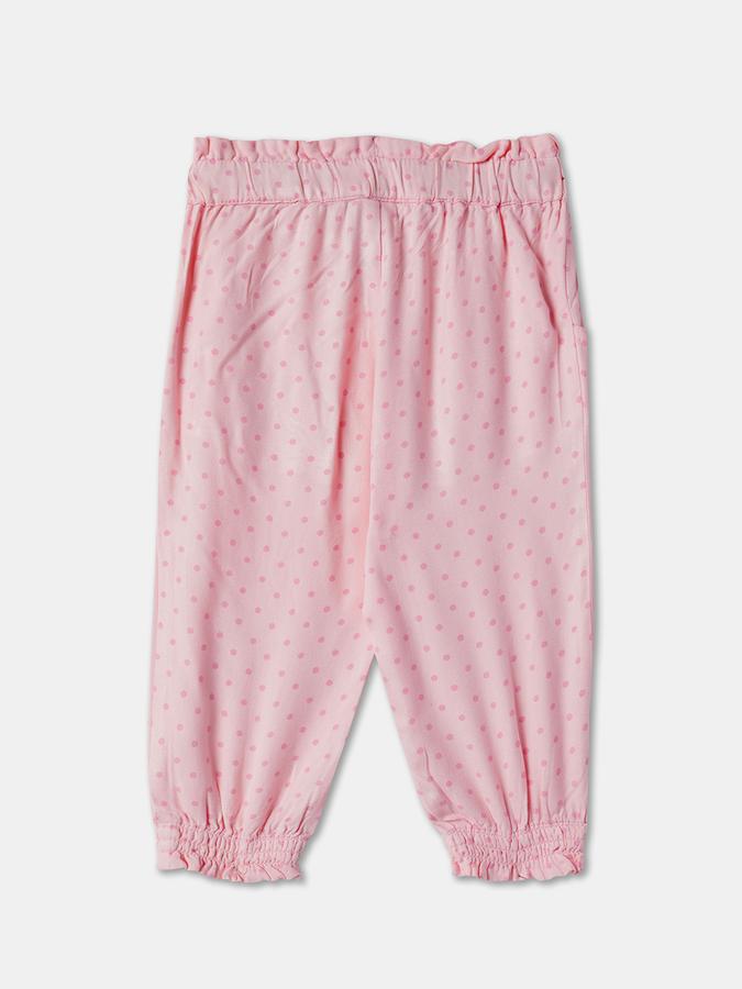 Girls Flat-Front Straight Fit Trousers image number 1