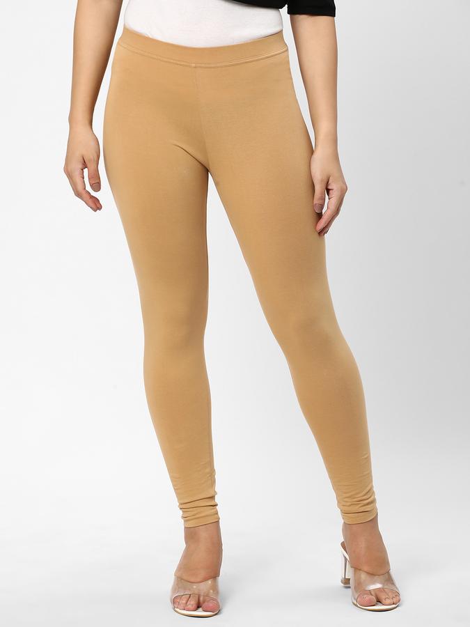R&B Women Ethnic Wear Beige Leggings