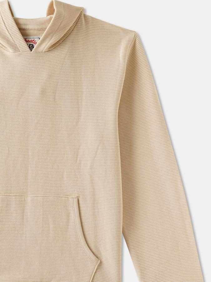 Boys Cotton Relaxed Fit Hooded Solid Hoodie