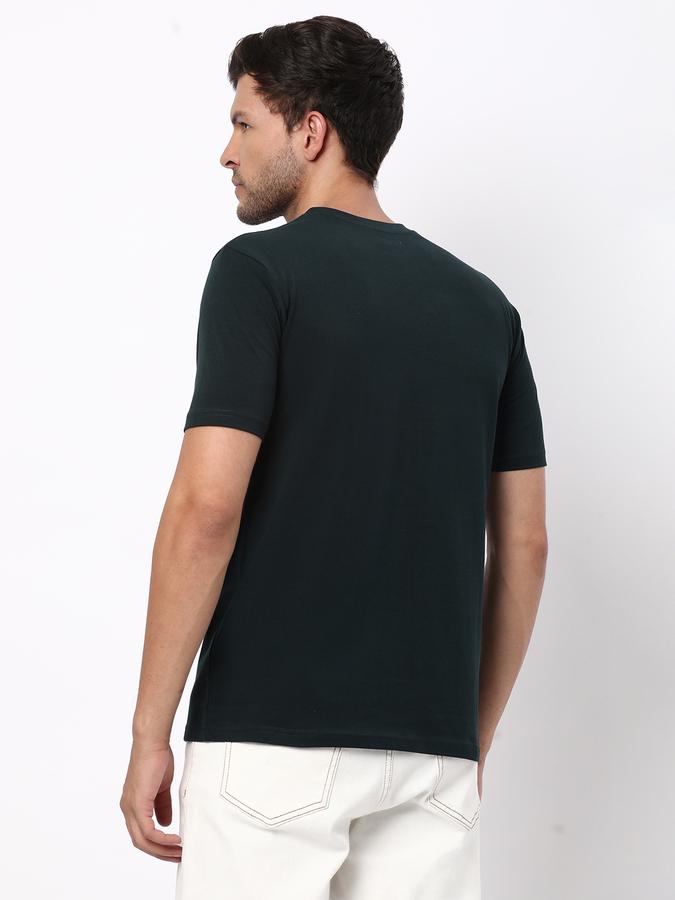Men Crew-Neck T-Shirt with Short Sleeves image number 2