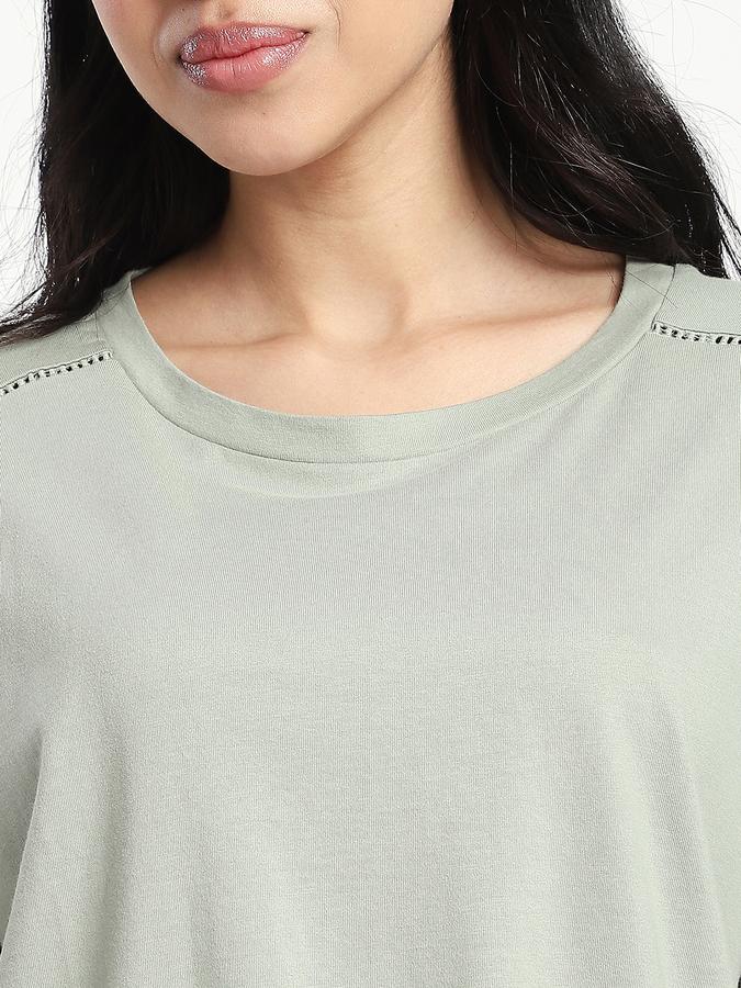 Women Cotton Floral Relaxed Fit Lounge Co-Ord Set