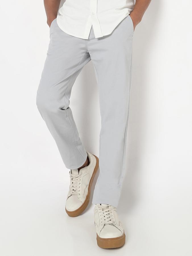 R&B Men's Grey Trousers