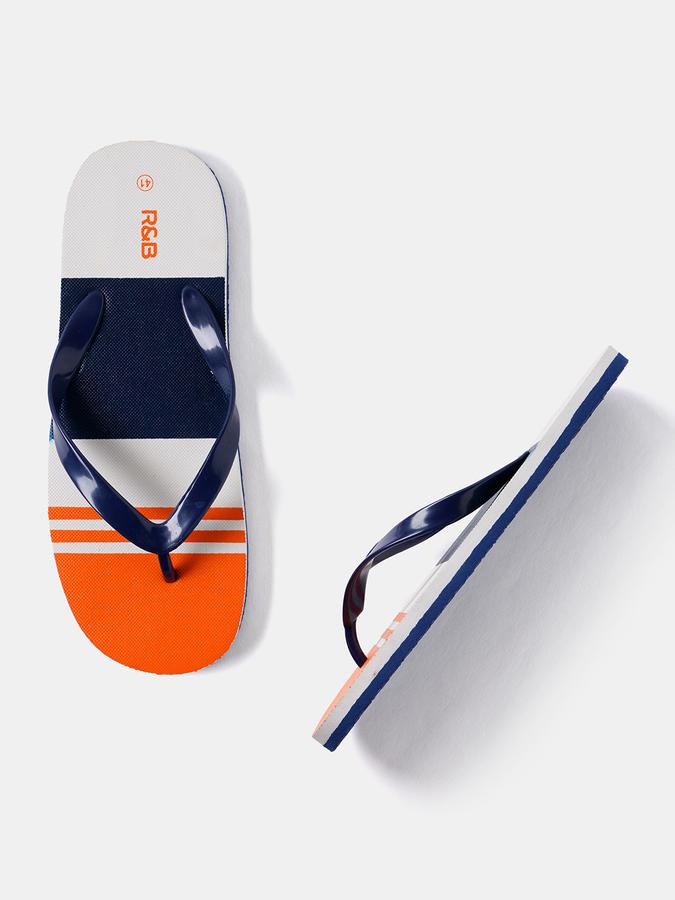 R&B Men Multi Flip Flops