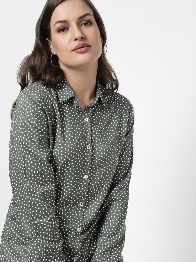 R&B Women's Basic Printed Shirt image number 0