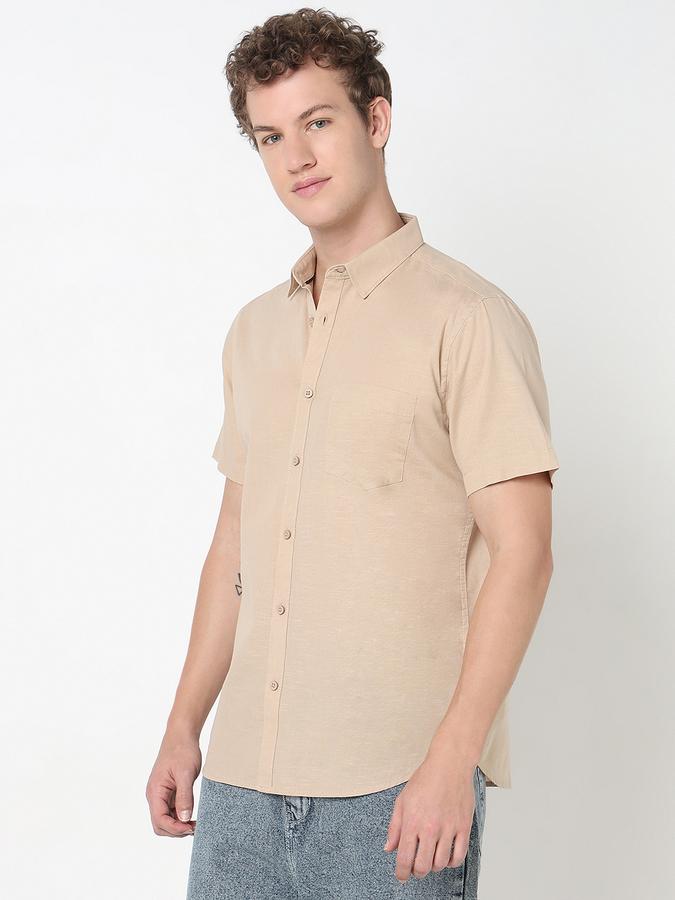 R&B MENS Long sleeves Casual Solid SHIRT image number 1