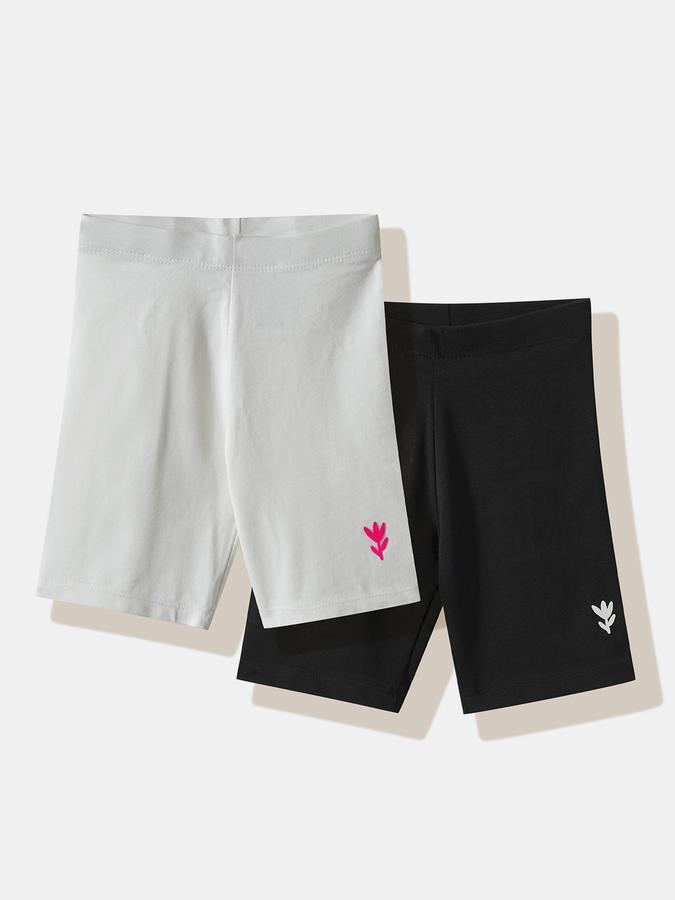 R&B Girls' Multi Printed Cycling Shorts