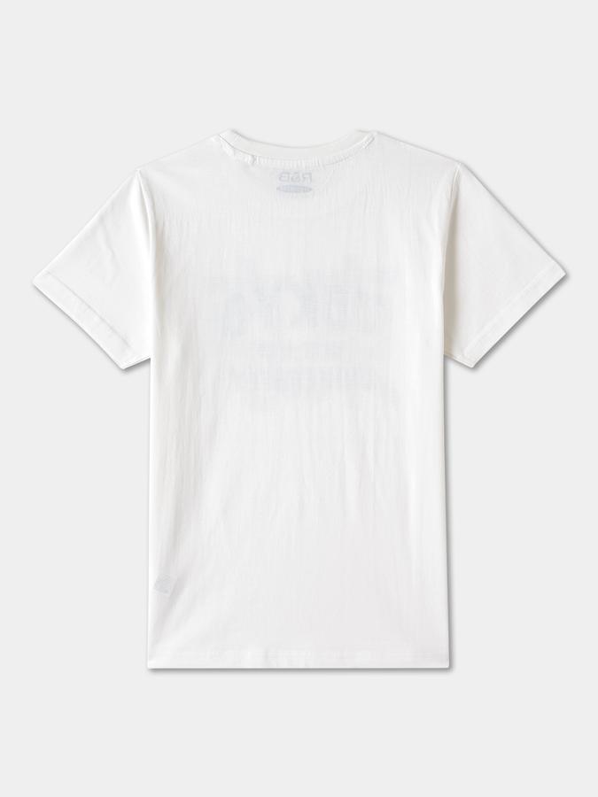 Boys Cotton Regular Fit Crew Neck Graphic T-shirt