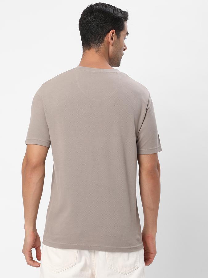Men Regular Fit Crew-Neck T-Shirt image number 2