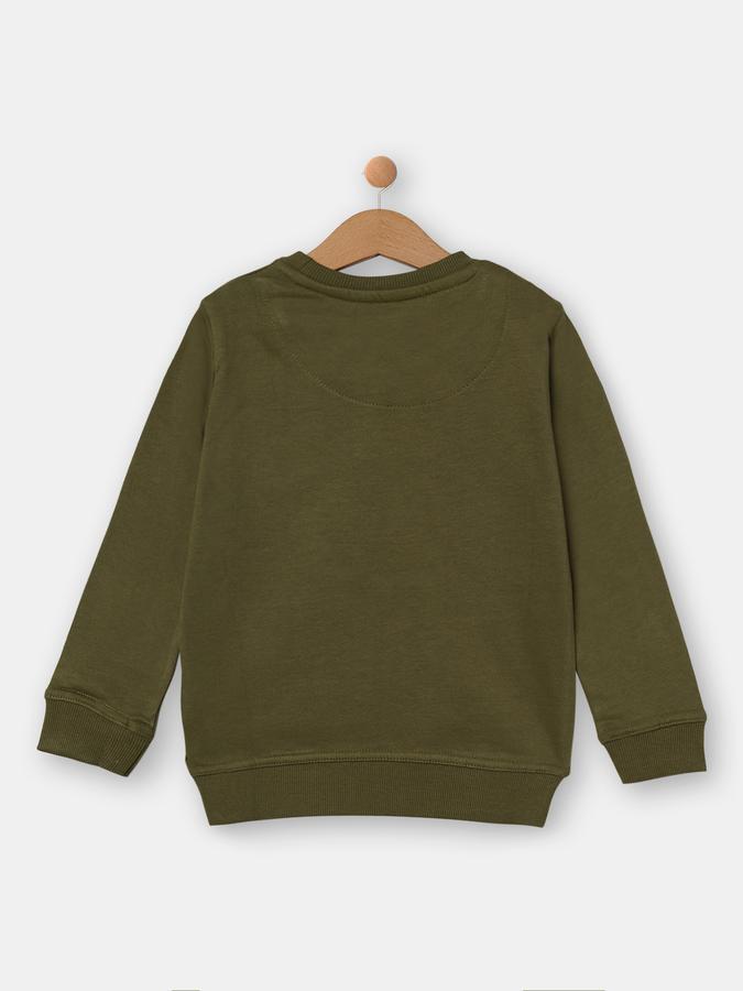 R&B Girls Olive Sweatshirt image number 1
