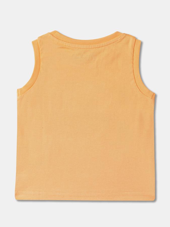 Boys Cotton Relaxed Fit Crew Neck Graphic T-shirt