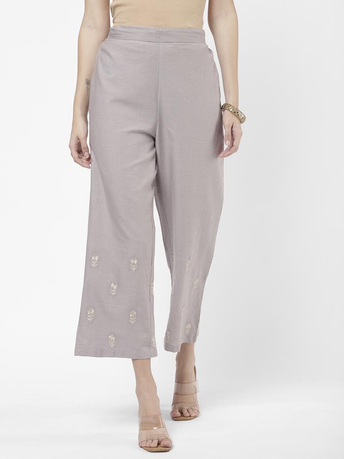 R&B Women Grey Palazzos & Culottes image number 0