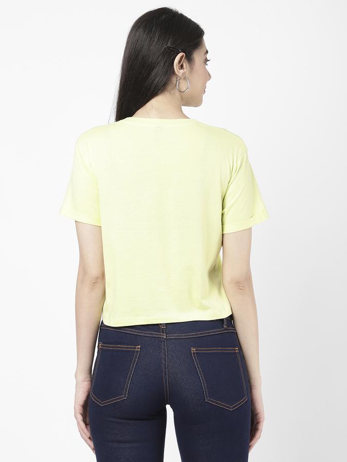 R&B Women Yellow T-Shirt image number 2