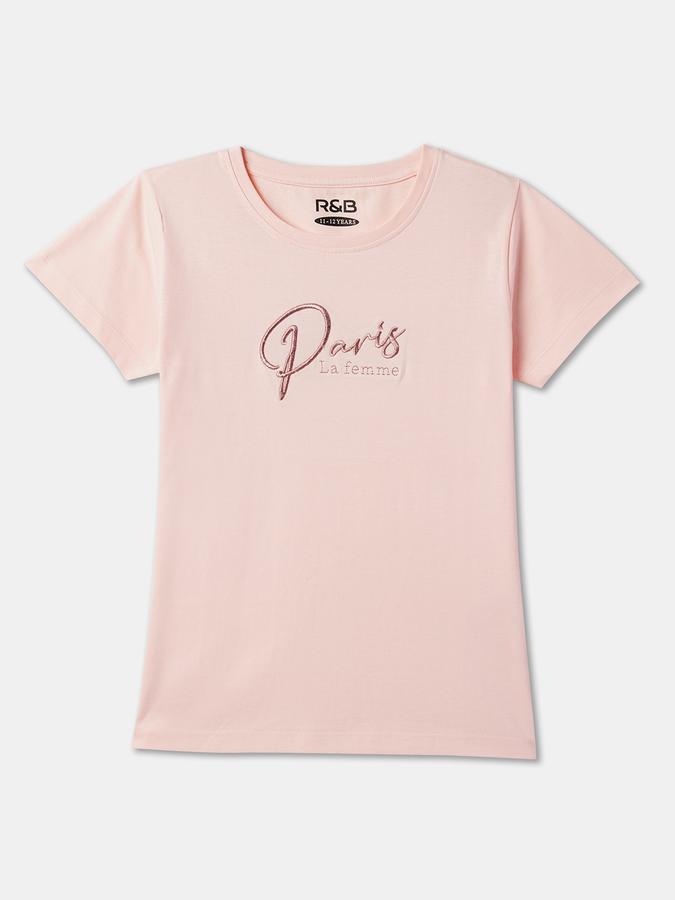 Typographic Print Regular Fit T-Shirt image number 0