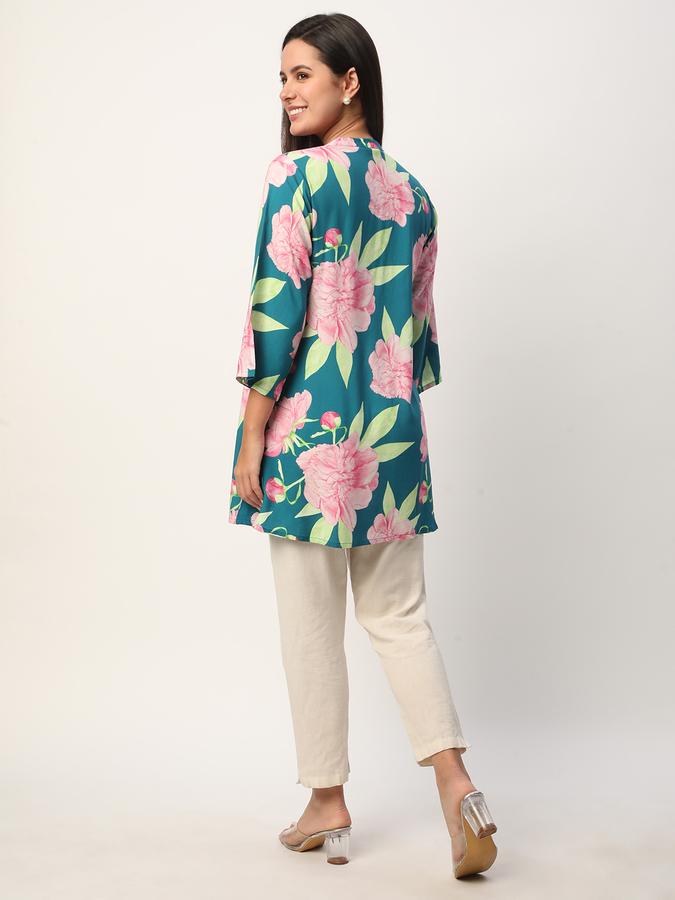 Women Ethnic  Printed Tunic image number 2
