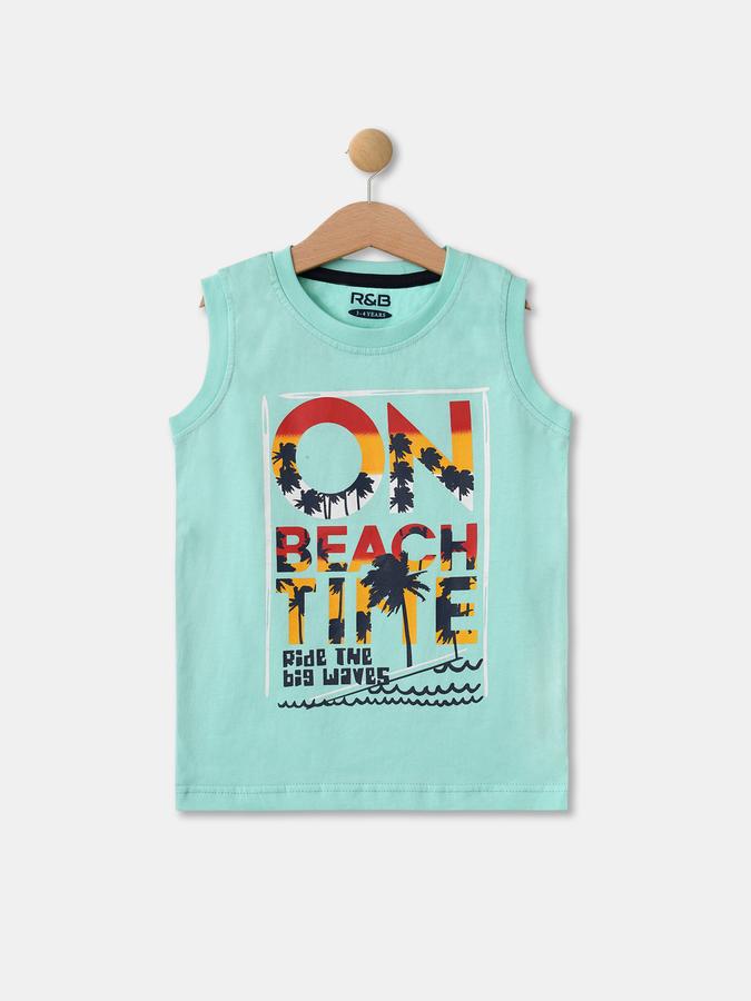 R&B Boy's Graphic Tank Top image number 0