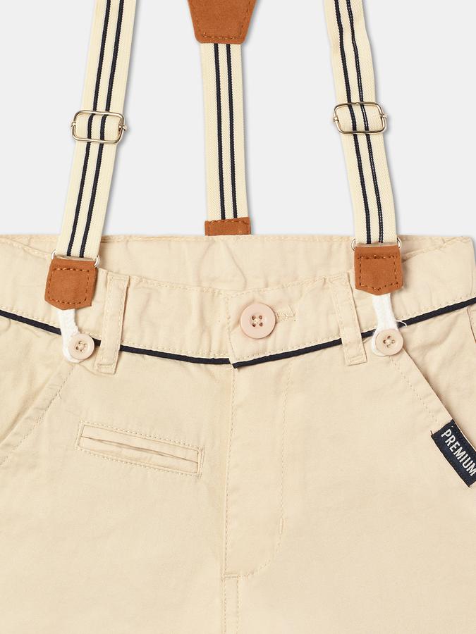 R&B Boys Beige Shorts & 3/4Ths image number 3
