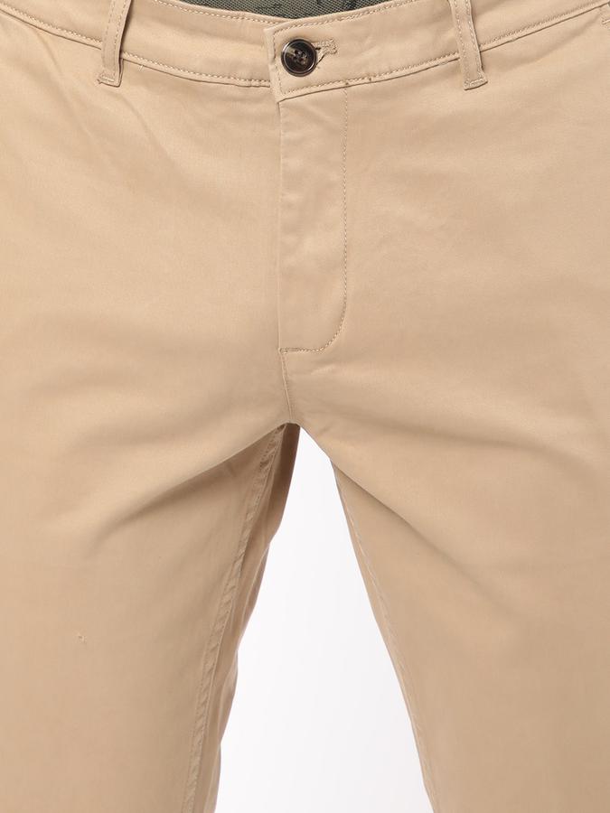 R&B Men Khaki Trousers image number 3