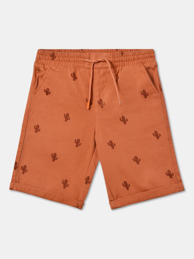 R&B Boys Brown Shorts & 3/4Ths