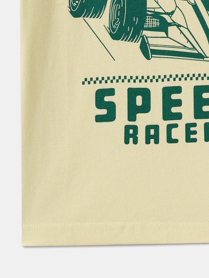 Boys Regular Fit Short Sleeve Crew Neck T-Shirt