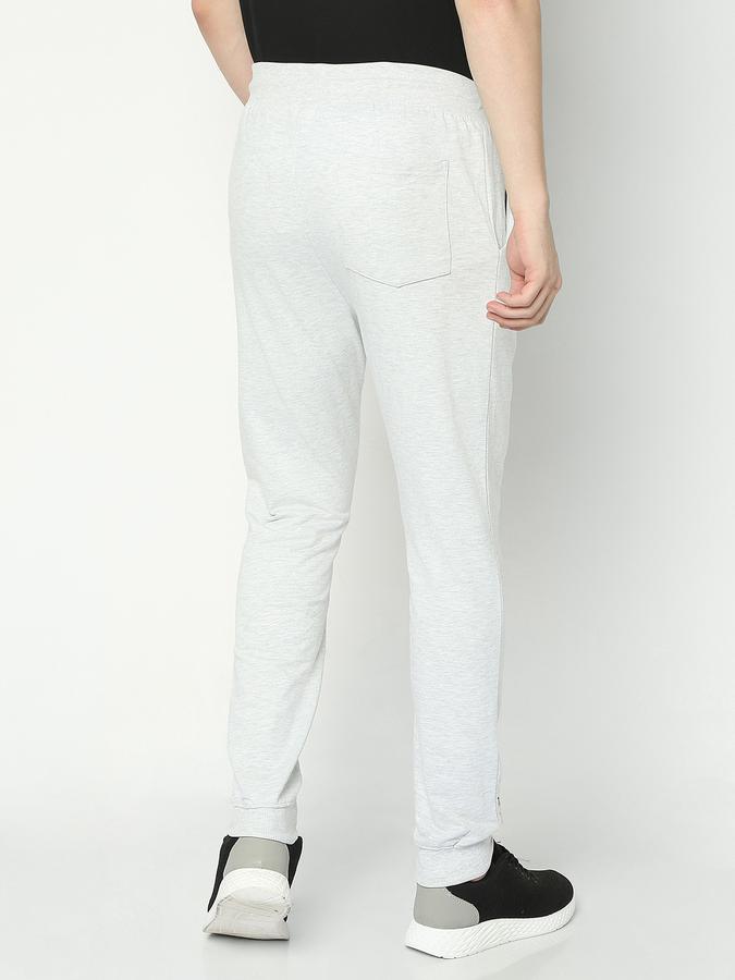 Men Ankle-Length Typographic Print Joggers image number 3