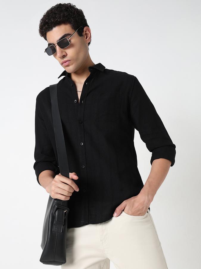 Men Solid Casual Shirt 