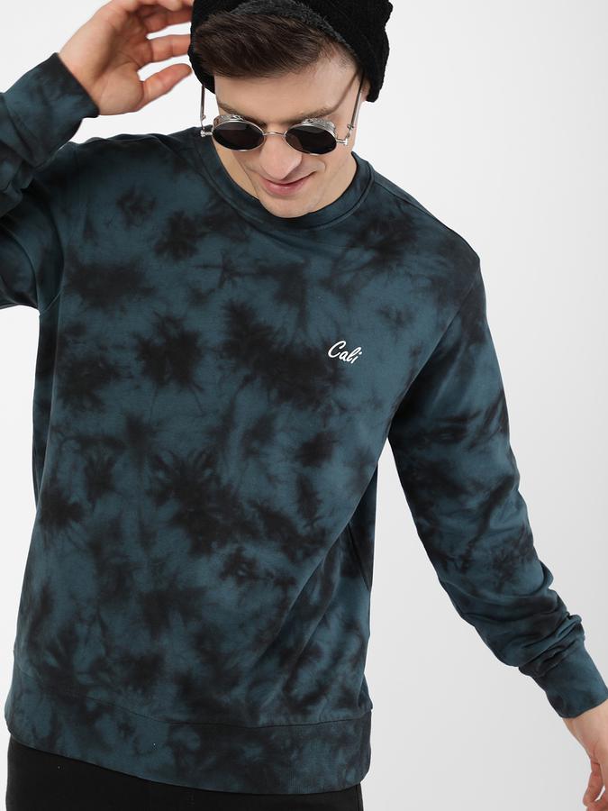 R&B Blue Men Sweatshirts & Hoodies