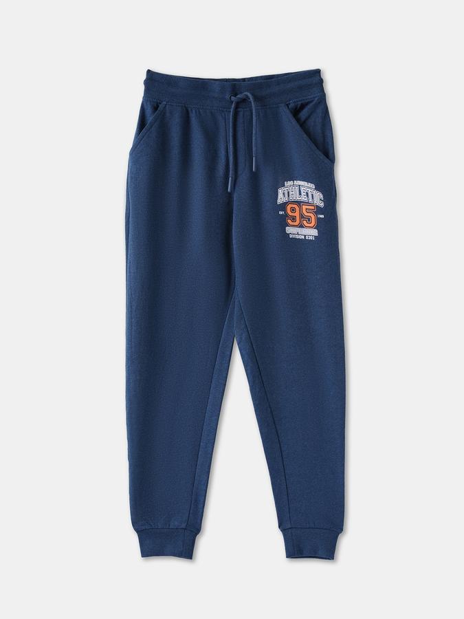 Boys Relaxed Graphic Drawstring Cuffed Hem Jogger