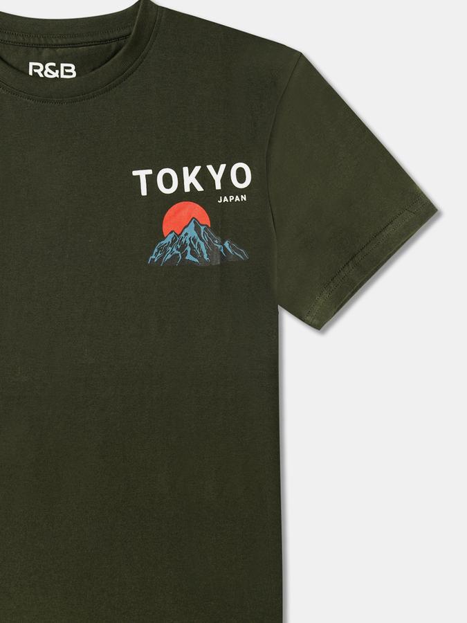 Boy Graphic Print Round-Neck T-Shirt image number 2