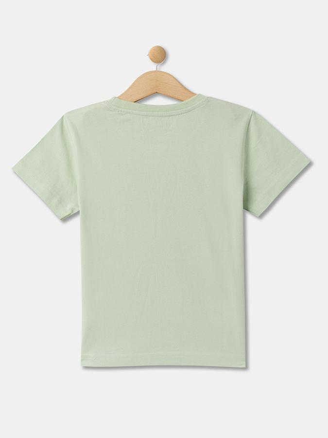 Boys Relaxed Fit Round-Neck T-Shirt image number 1