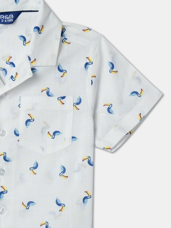 R&B Boys All Over Printed Shirt image number 2