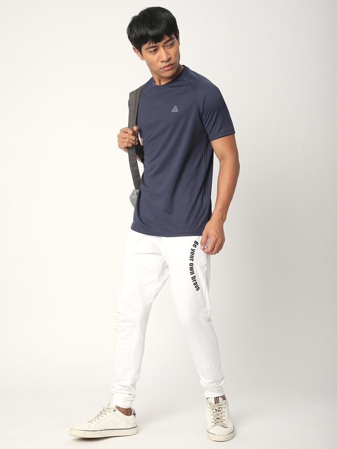 Solid Men Round Neck T-Shirt data-index=