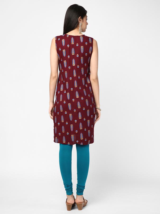 R&B Women Wine Kurtas image number 2