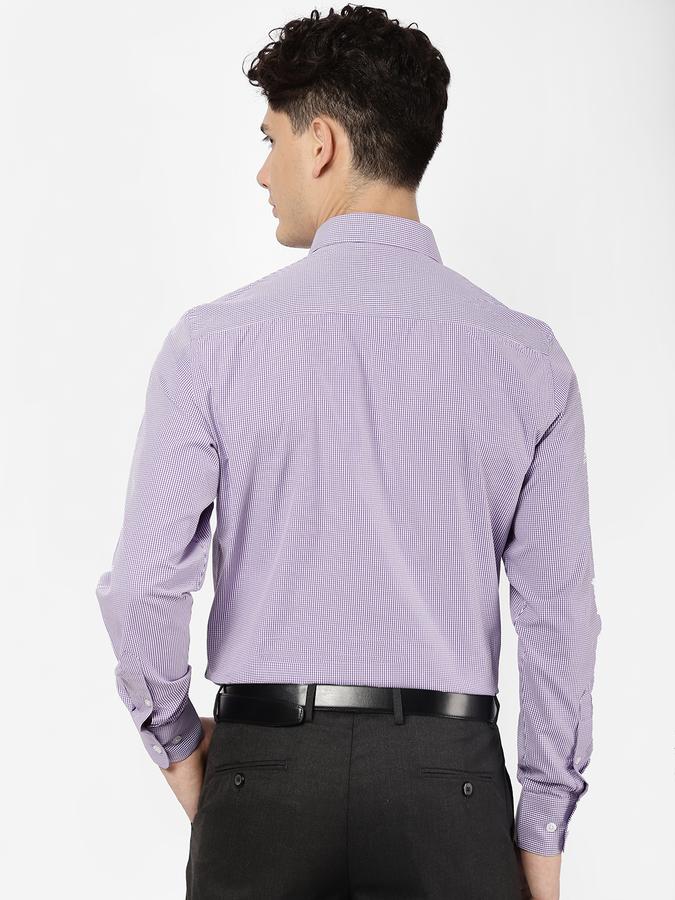 R&B Men Purple Formal Shirts image number 2