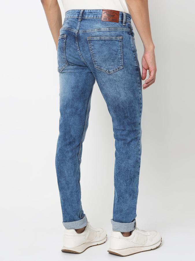 Men Slim Fit Jeans with Insert-Pockets image number 3