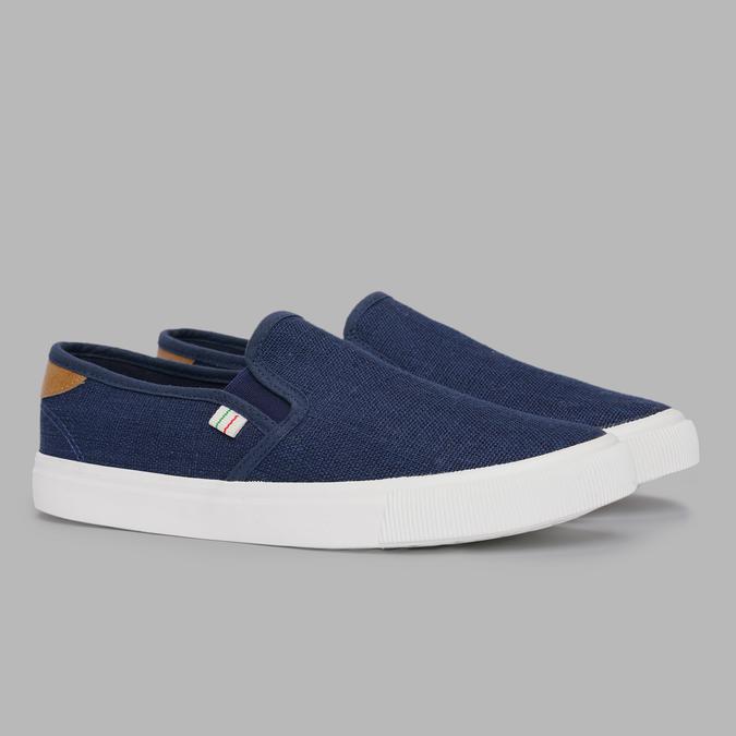 R&B Men's Navy Blue Canvas