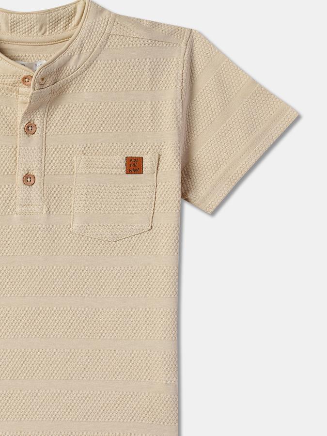 Henley T-Shirt with Patch Pocket image number 2
