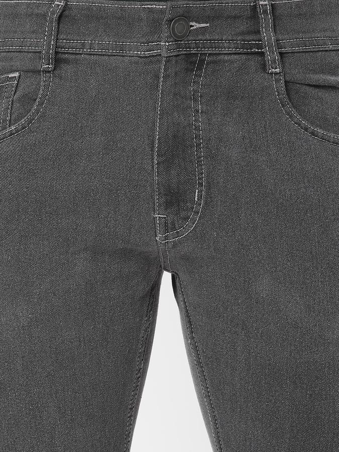 R&B Men's Basic Skinny Fit Jeans image number 3