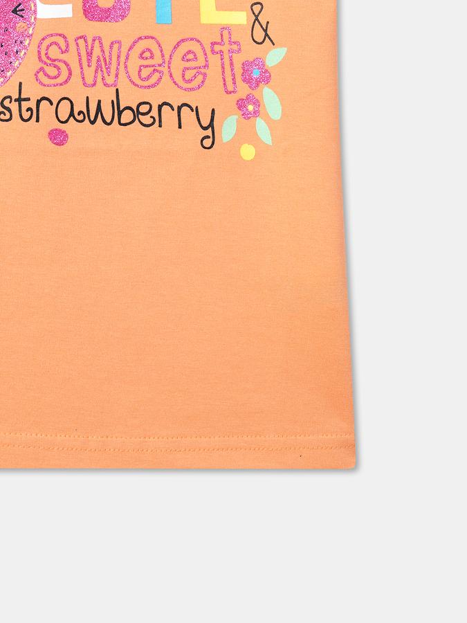 R&B Girls Orange Tops image number 3