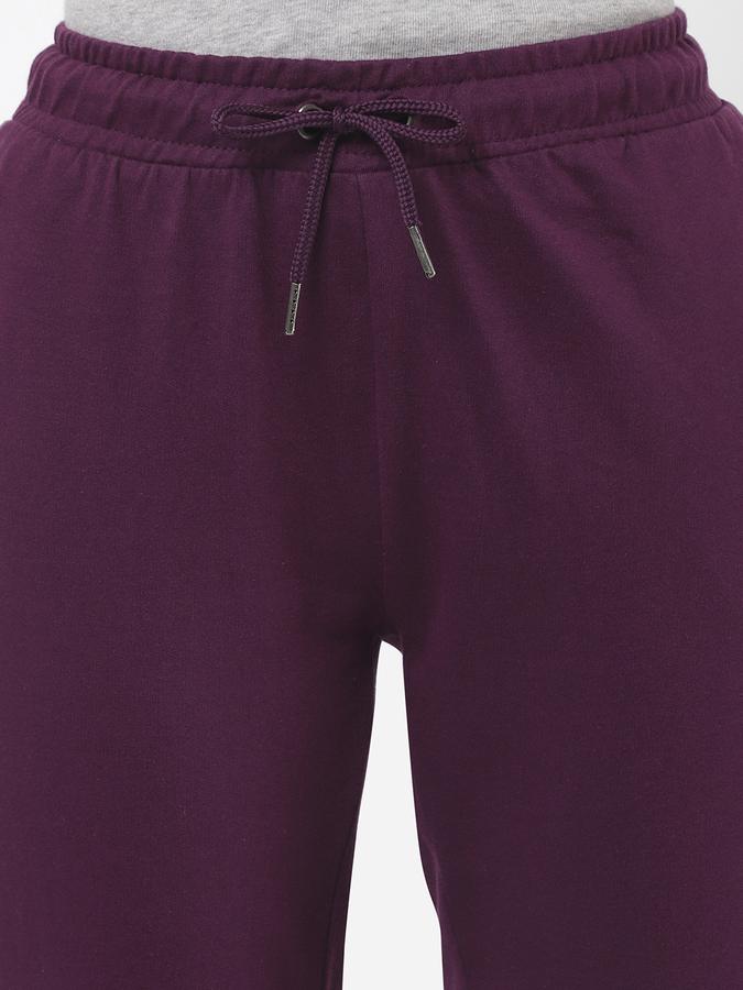 R&B Purple Women Track Pants image number 3