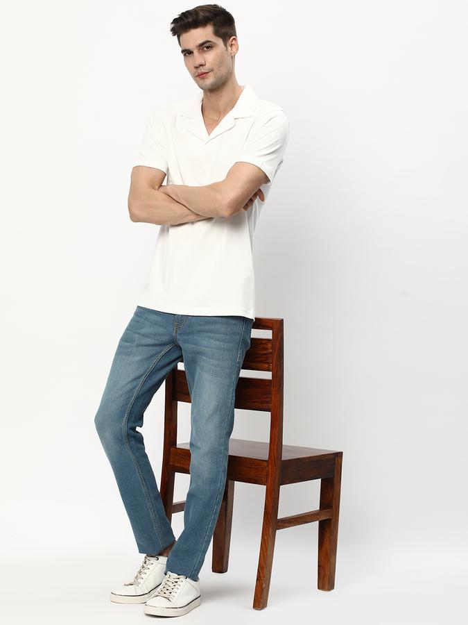 R&B Men's Fashion Solid Polo image number 1