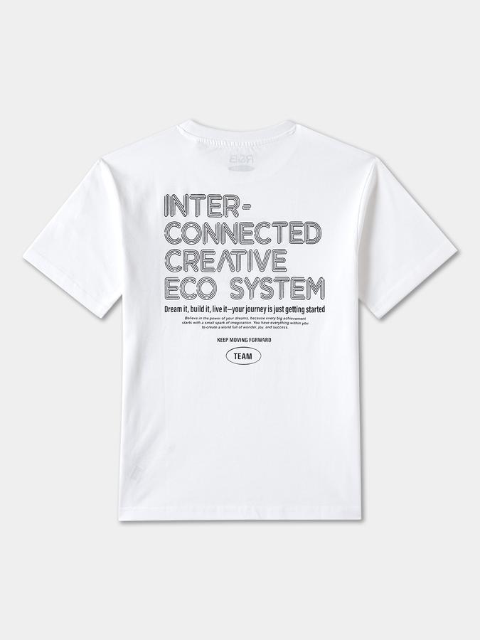 Boys Cotton Regular Fit Crew Neck Graphic T-shirt