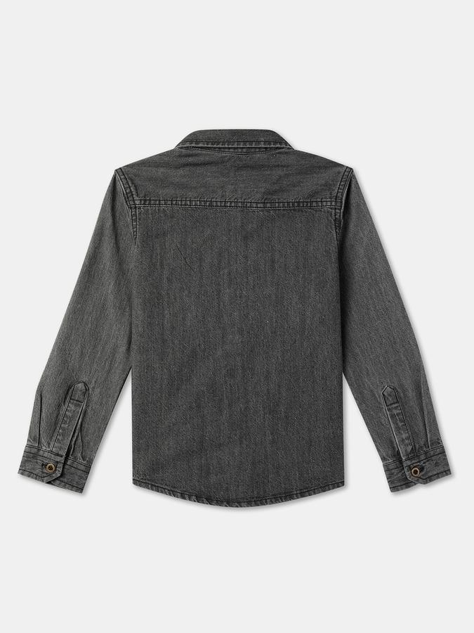 Boys Solid Casual Shirt image number 1